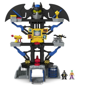 Fisher Price Dc Super Friends Batman Transforming Batcave - Игрален комплект