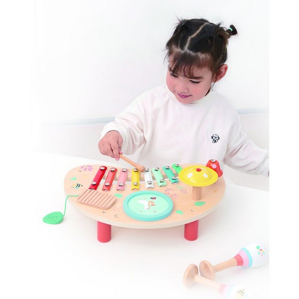 Продукт Lelin Toys Пролет - Mасичка с музикални инструменти - 0 - BG Hlapeta