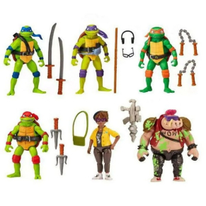 TMNT - Костенурки нинджа Пълен хаос 6 фигури на пътешествие