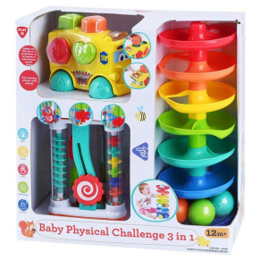 PLGo Baby Challenge - Игрален център 3 в 1