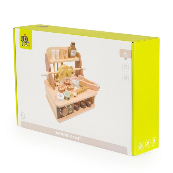 Продукт Moni toys - Дървено барбекю - 0 - BG Hlapeta