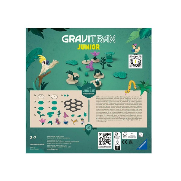 Продукт GraviTrax Junior Допълнение Джунгла - Настолна игра - 0 - BG Hlapeta