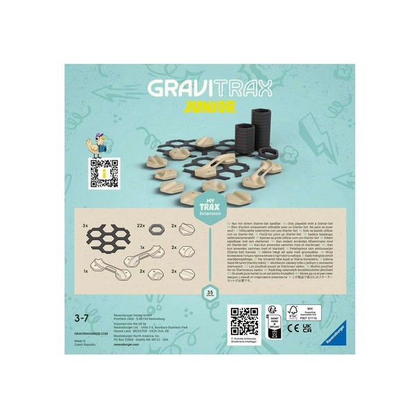 Продукт GraviTrax Junior Допълнение Trax - Настолна игра - 0 - BG Hlapeta