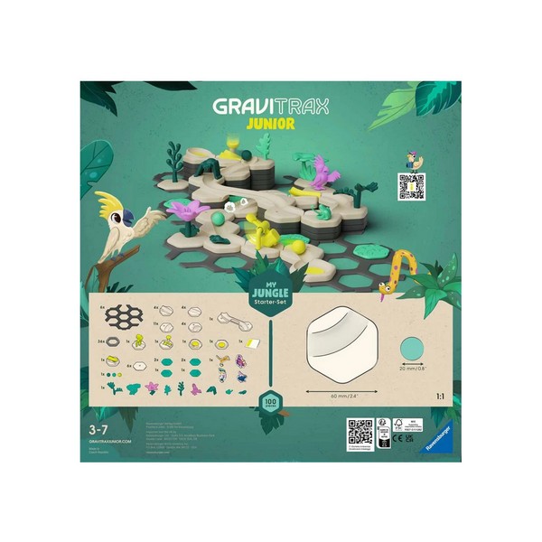 Продукт GraviTrax Junior Стартов комплект Start  Джунгла - Настолна игра - 0 - BG Hlapeta