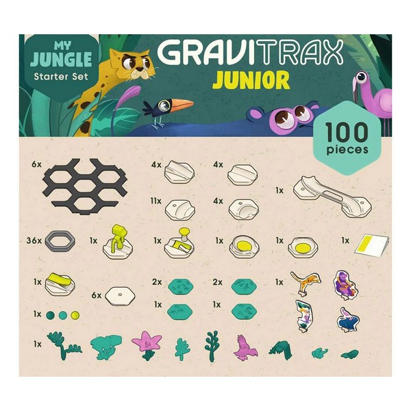 Продукт GraviTrax Junior Стартов комплект Start  Джунгла - Настолна игра - 0 - BG Hlapeta