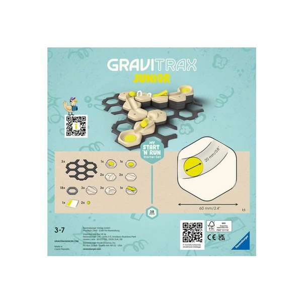 Продукт GraviTrax Junior Стартов комплект Start S Старт и бягане - Настолна игра - 0 - BG Hlapeta