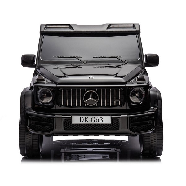 Продукт Двуместен джип Mercedes G63 4X4 24V Licensed с меки гуми и кожена седалка - 0 - BG Hlapeta