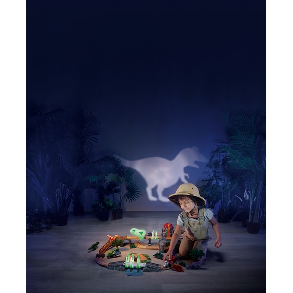 Продукт Hape Дино - Дървен приключенски комплект, 61 части - 0 - BG Hlapeta