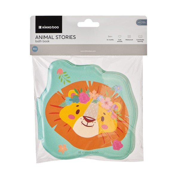 Продукт Kikkaboo Animal Stories - Книжка за баня - 0 - BG Hlapeta