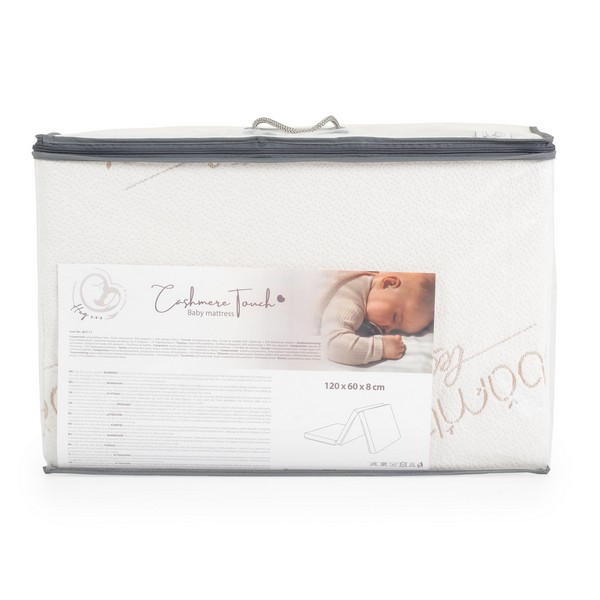 Продукт Hugzzz Cashmere touch - Сгъваем матрак 120/60/6 - 0 - BG Hlapeta