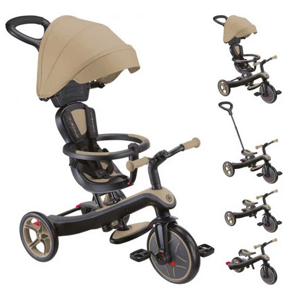 Продукт GLOBBER EXPLORER TRIKE - Триколка 4 в 1 със сенник - 0 - BG Hlapeta