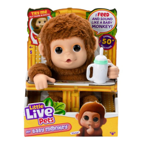 Little Live Pets Mango - Интерактивно бебе маймуна