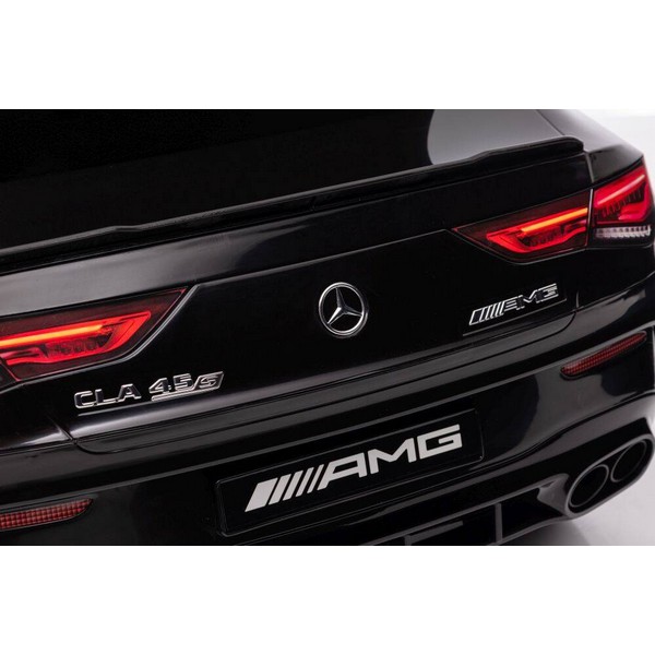 Продукт Акумулаторна кола Mercedes-AMG CLA 45 12V, с меки гуми и отварящи се врати - 0 - BG Hlapeta