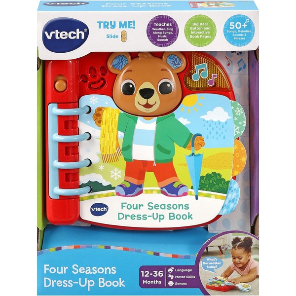 Продукт Vtech Четири сезона - Образователна книжка, 3 x 16.6 x 16 cm - 0 - BG Hlapeta