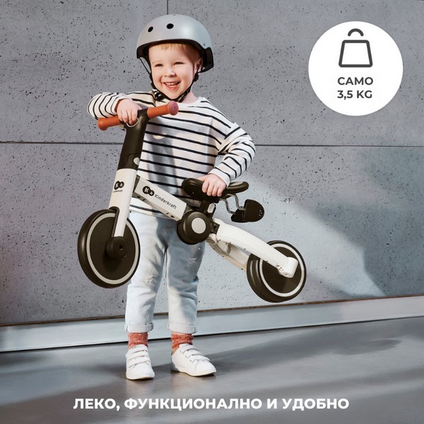 Продукт Kinderkraft 4TRIKE - Триколка 3в1 - 0 - BG Hlapeta