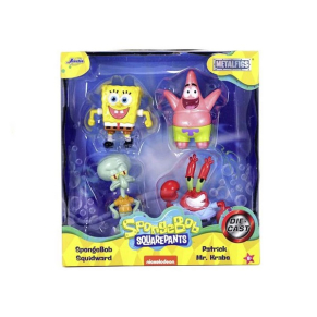 Jada Sponge Bob - Комплект 4 фигури 6.5 см