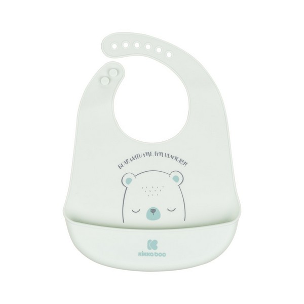 Продукт Kikkaboo Bear with me - Лигавник силиконов - 0 - BG Hlapeta