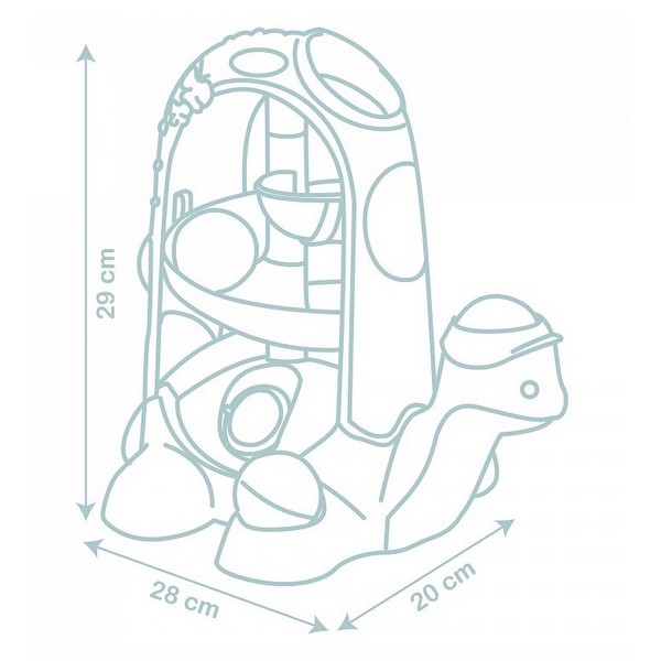 Продукт Smoby Костенурка - Детска писта за дърпане - 0 - BG Hlapeta