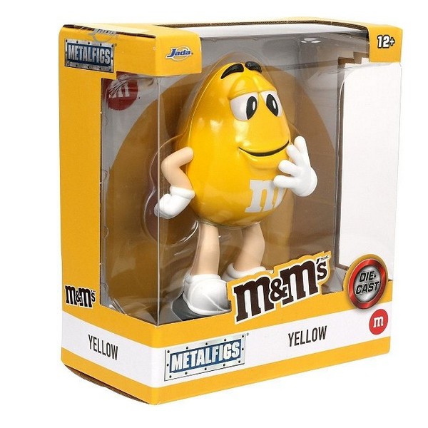 Продукт Jada Toys M&Ms - Метална фигурка Жълт бонбон - 0 - BG Hlapeta