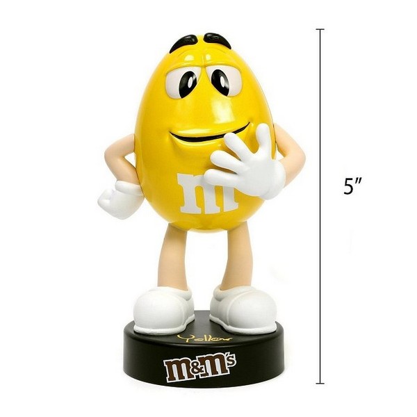 Продукт Jada Toys M&Ms - Метална фигурка Жълт бонбон - 0 - BG Hlapeta