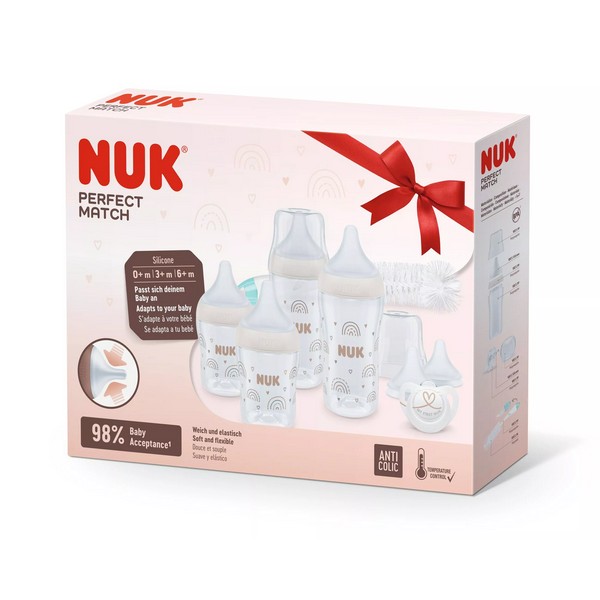 Продукт NUK Perfect Match Дъга - Сет Perfect Start 8 части - 0 - BG Hlapeta