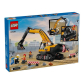 Продукт LEGO City - Конструктор Жълт строителен екскаватор - 3 - BG Hlapeta