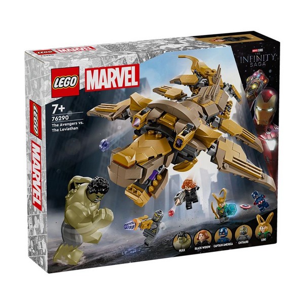 Продукт LEGO Marvel Super Heroes - Конструктор Отмъстителите срещу Левиатан - 0 - BG Hlapeta