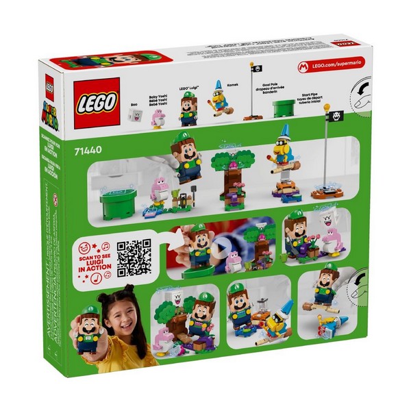 Продукт LEGO Super Mario - Конструктор Приключения с интерактивна фигура зелен - 0 - BG Hlapeta