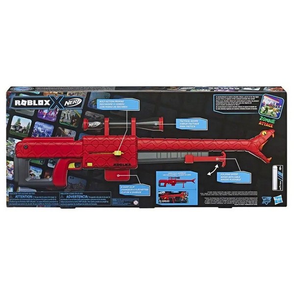 Продукт Nerf Roblox Zombie Attack: Viper Strike - Бластер Hasbro - 0 - BG Hlapeta