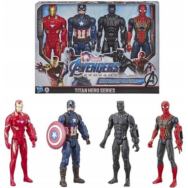 Продукт Hasbro Marvel Avengers Titan Hero Series - Комплект фигури 4 броя - 0 - BG Hlapeta