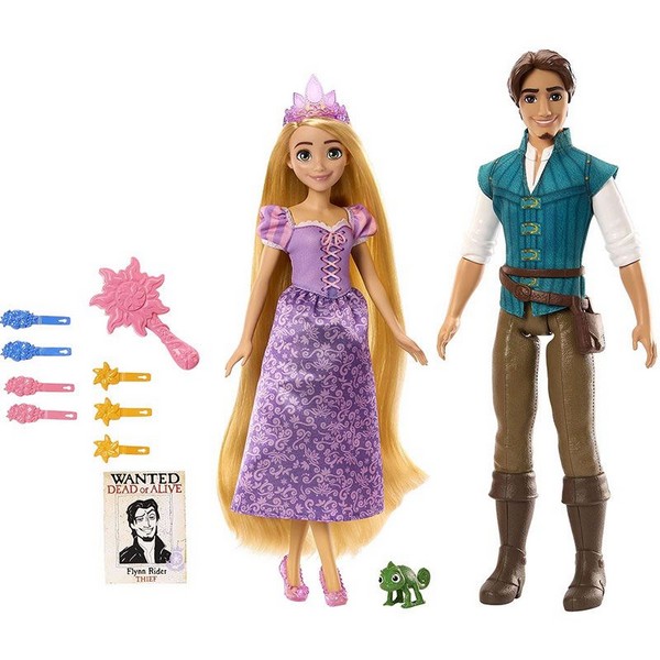 Продукт Mattel Disney Princess Rapunzel and Flynn Rider - Кукли с аксесоари - 0 - BG Hlapeta