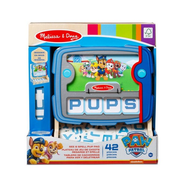 Продукт Melissa and Doug Paw Patrol - Образователна игра  за изписване и спелуване - 0 - BG Hlapeta