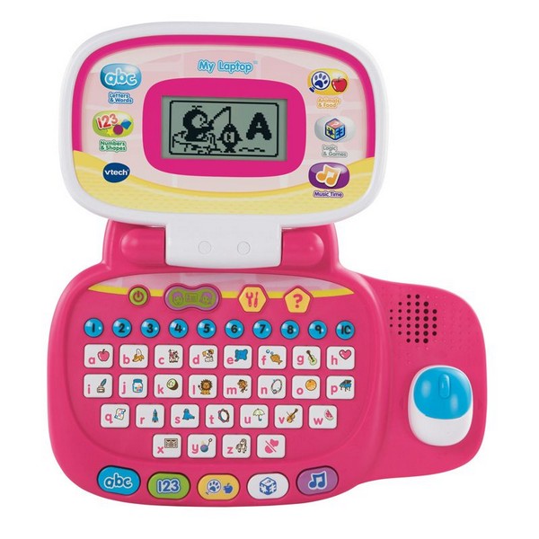 Продукт VTech - Музикален лаптоп розов - 0 - BG Hlapeta