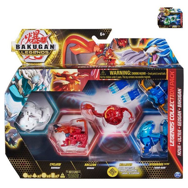 Продукт Spin Master Bakugan Legends S5 - Колекционерски сет бакуган топчета - 0 - BG Hlapeta