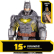 Spin Master DC Comics Batman Battle Strike - Екшън фигура със звуци и аксесоари, 30 см 5