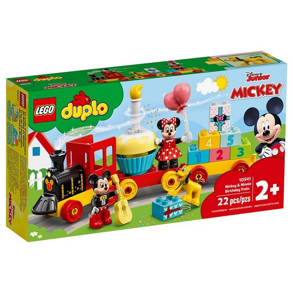 Продукт LEGO DUPLO Disney - Конструктор Влак за рождения ден на Mickey и Minnie - 0 - BG Hlapeta