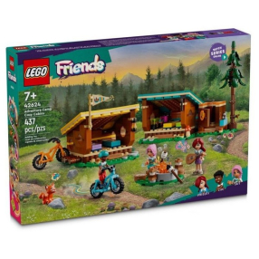 LEGO Friends - Конструктор Лагер за приключения уютните хижи