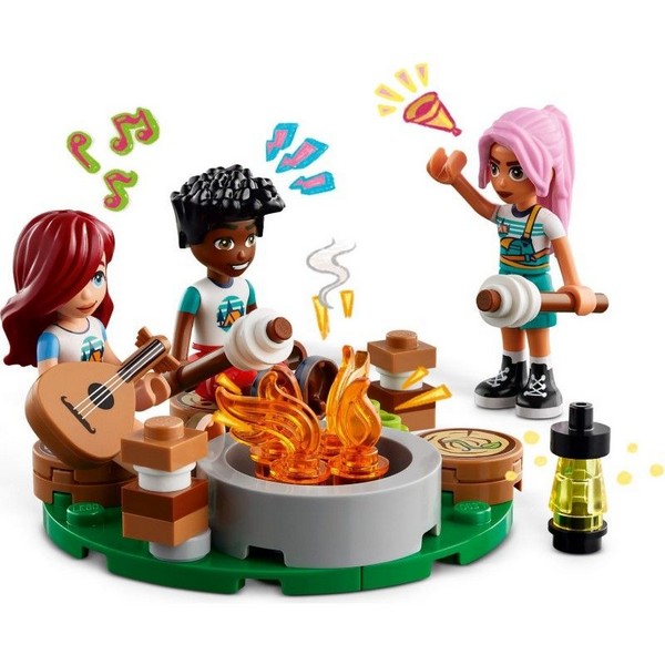 Продукт LEGO Friends - Конструктор Лагер за приключения уютните хижи - 0 - BG Hlapeta