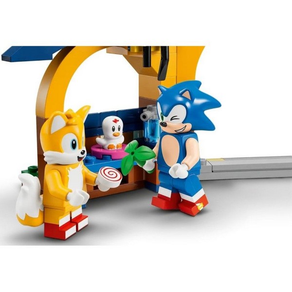 Продукт LEGO Sonic the Hedgehog - Конструктор Работилница на Тейлс и самолет Торнадо - 0 - BG Hlapeta