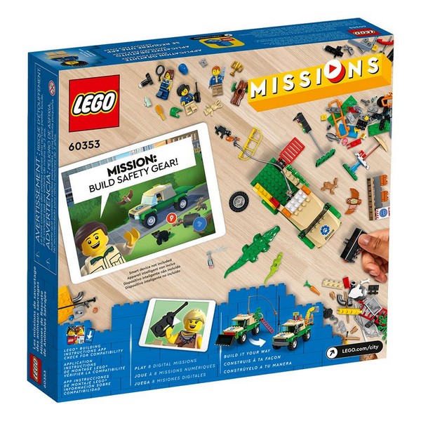 Продукт LEGO City - Мисии за спасяване на диви животни - 0 - BG Hlapeta