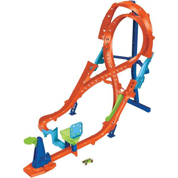 Продукт Mattel Hot Wheels Vertical 8 Jump - Писта с една кола - 0 - BG Hlapeta