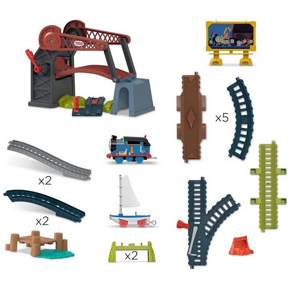 Продукт Fisher Price Thomas & Friends Bridge Lift - Писта с Томас и Скиф - 0 - BG Hlapeta