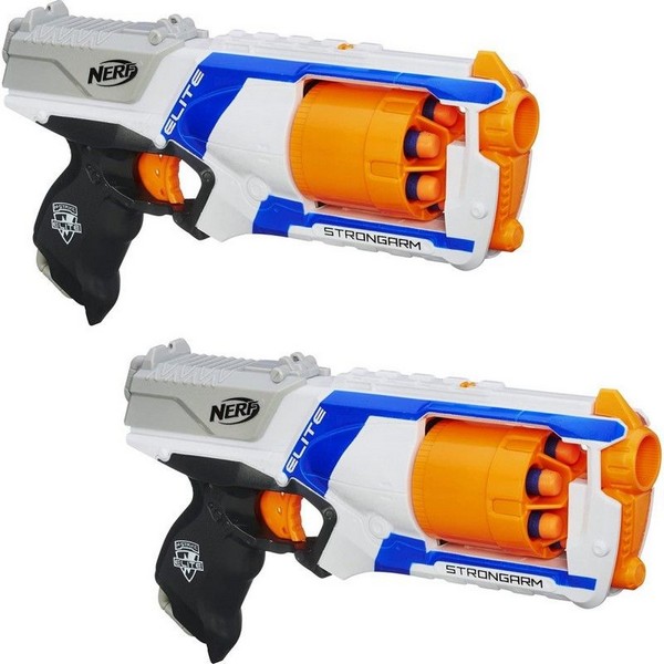 Продукт Hasbro Nerf N-Strike Elite Strongarm - Пистолети 2 бр. - 0 - BG Hlapeta