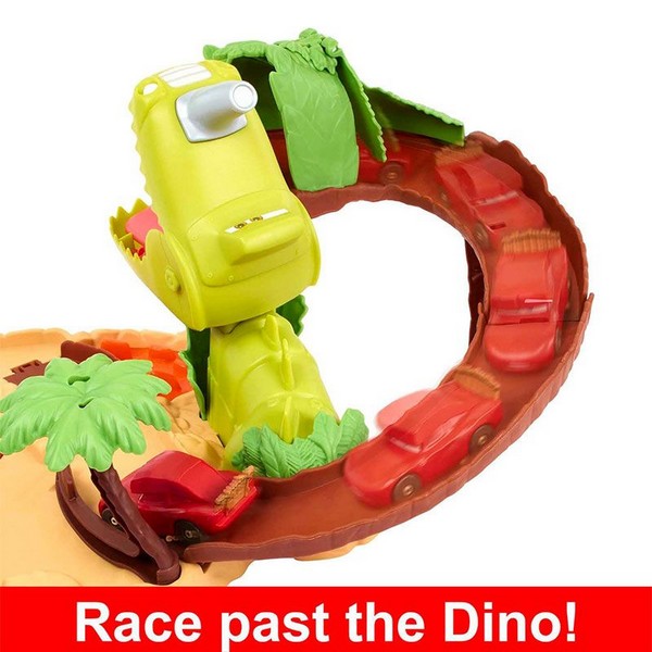 Продукт Mattel Cars Dino Playground Lightning McQueen - Писта с една кола - 0 - BG Hlapeta