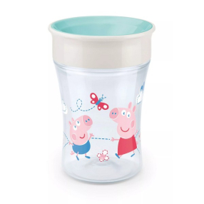 NUK Peppa Pig Magic Cup - Чаша 230мл., 8+ мес