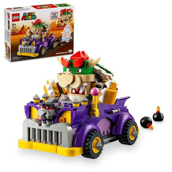 Продукт  LEGO - Конструктор Super Mario Комплект с допълнения Bowser's Muscle Car - 0 - BG Hlapeta