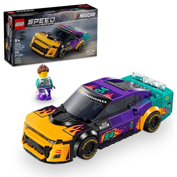 Продукт LEGO - Конструктор Speed Champions NASCAR® Next Gen Chevrolet Camaro ZL1 - 0 - BG Hlapeta