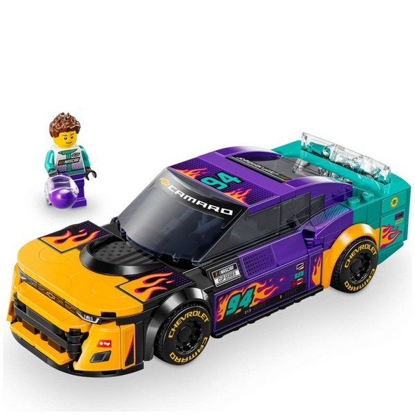 Продукт LEGO - Конструктор Speed Champions NASCAR® Next Gen Chevrolet Camaro ZL1 - 0 - BG Hlapeta