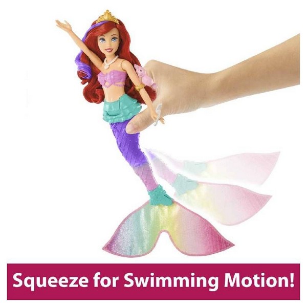 Продукт Mattel - Кукла Disney Princess Swim & Splash Ариел - 0 - BG Hlapeta