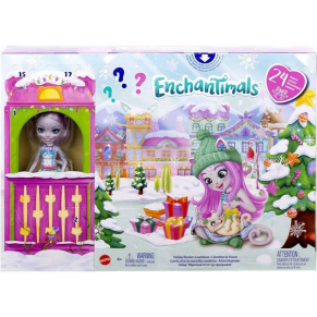 Mattel Enchantimals - Коледен Адвент календар с кукла